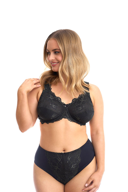 Beate Luxury Bra, Moss Green