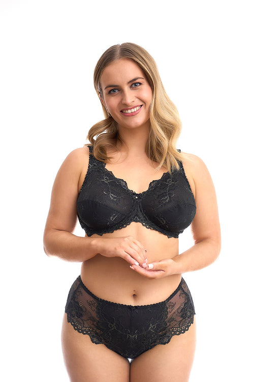 Beate Luxury Bra, Moss Green