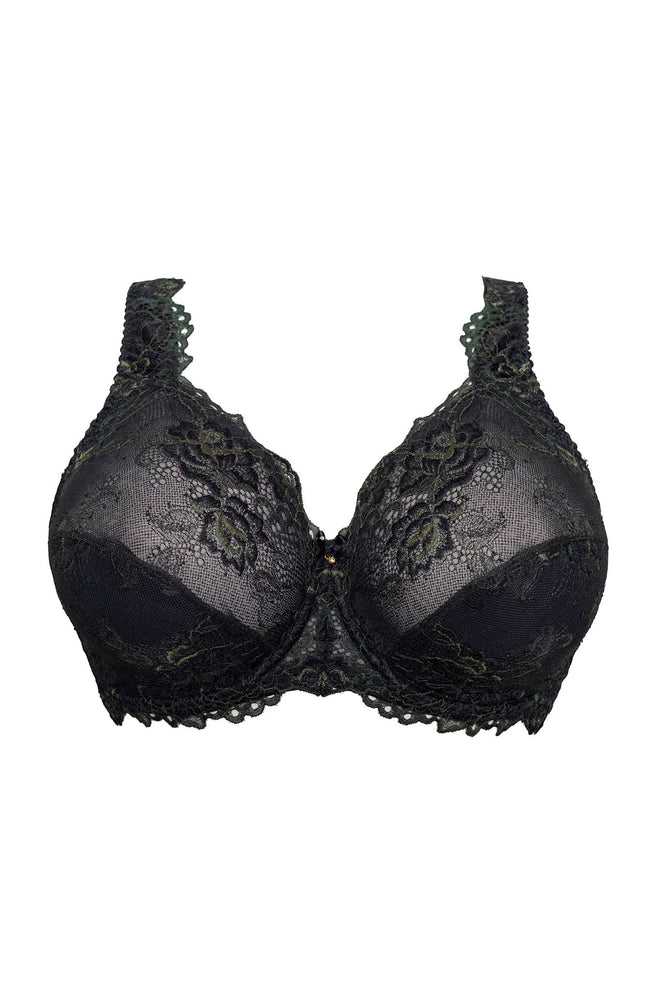 Beate Luxury Bra, Moss Green