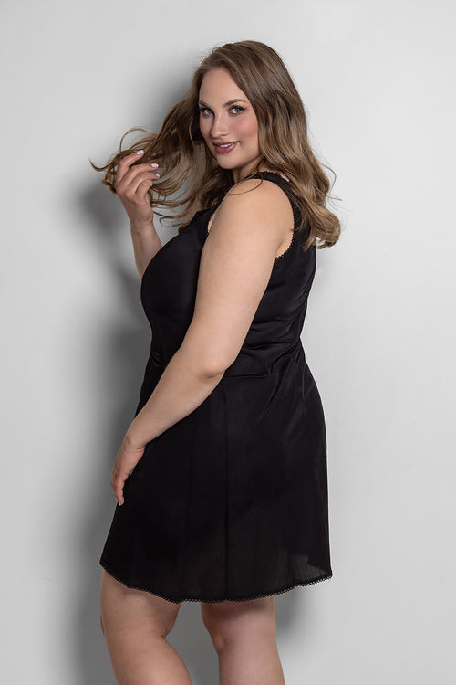 Karen Unterkleid Schwarz