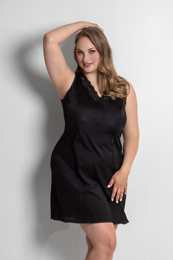 Karen Unterkleid Schwarz