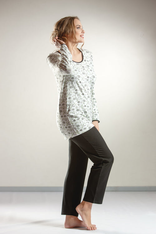 Trousers, Bamboo Black