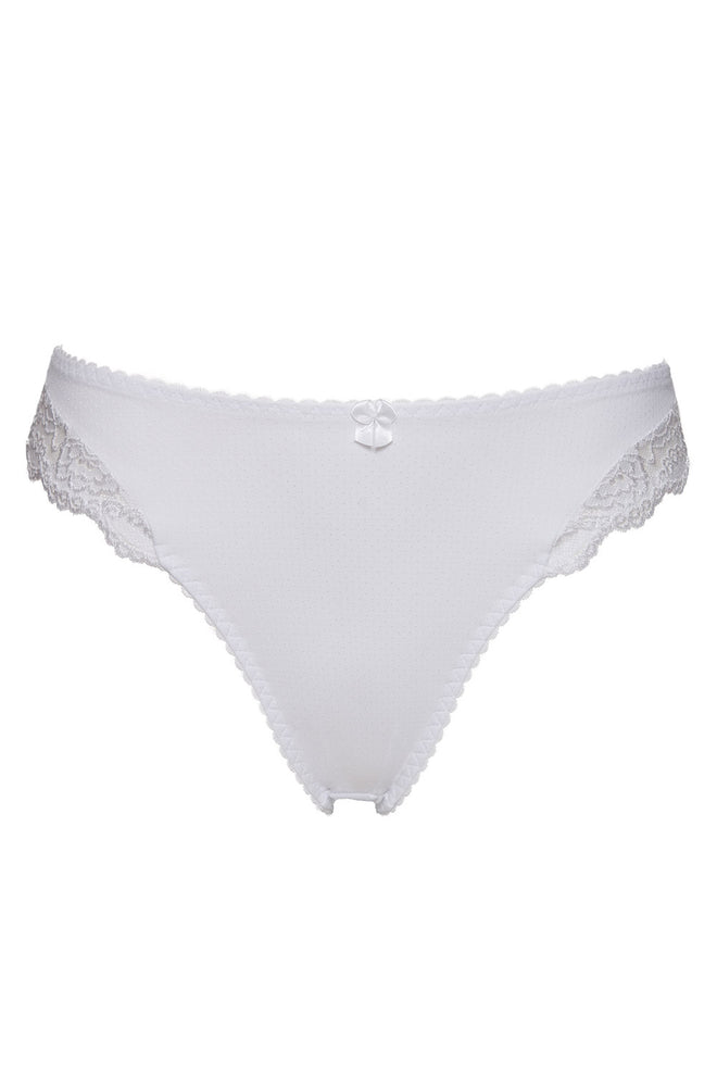 Beate String, White