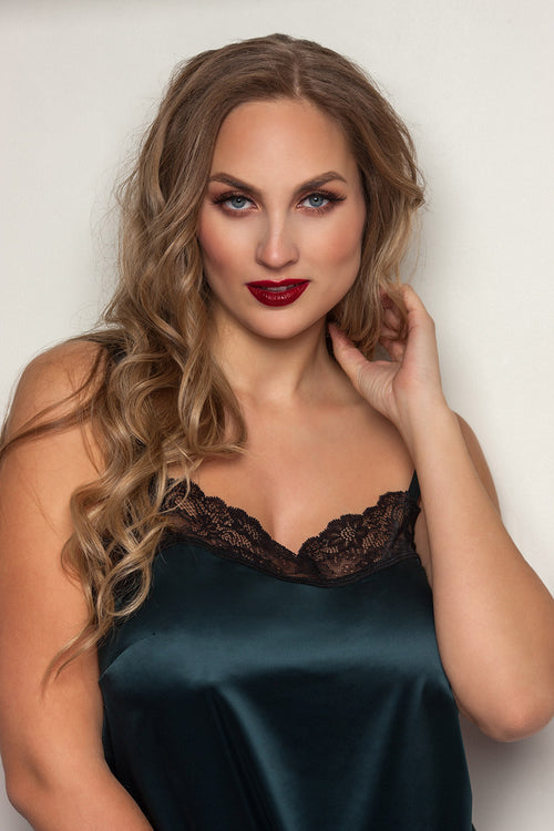 Camisole-Top Dark Emerald